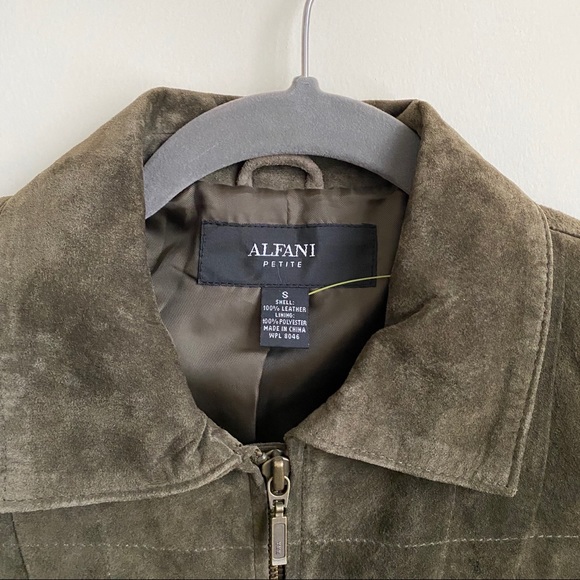 ALFANI LEATHER JACKET - Picture 4 of 4